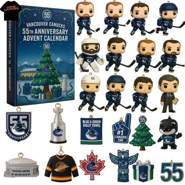 2025 Vancouver Canucks 55th Anniversary Advent Calendar