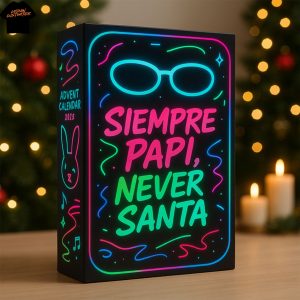 Bad Bunny Siempre Papi Never Santa Advent Calendar