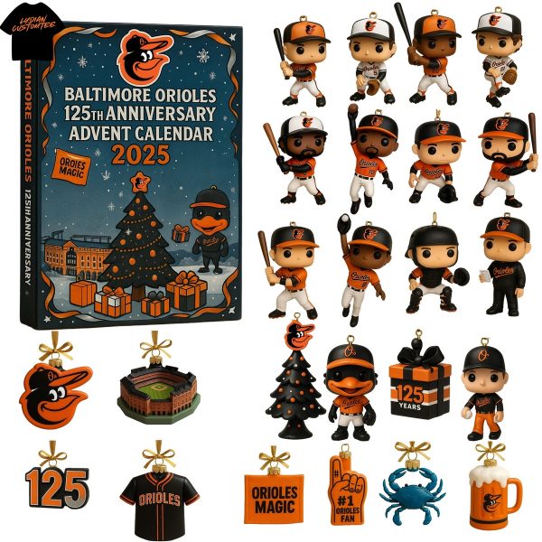 Baltimore Orioles 125th Anniversary Advent Calendar