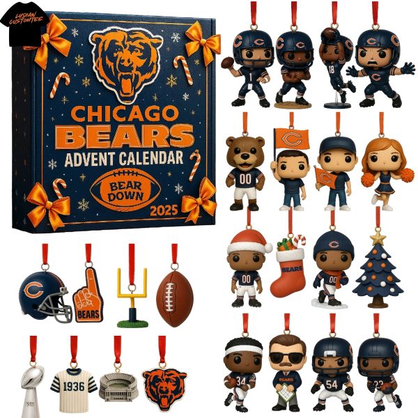 Chicago Bears Advent Calendar