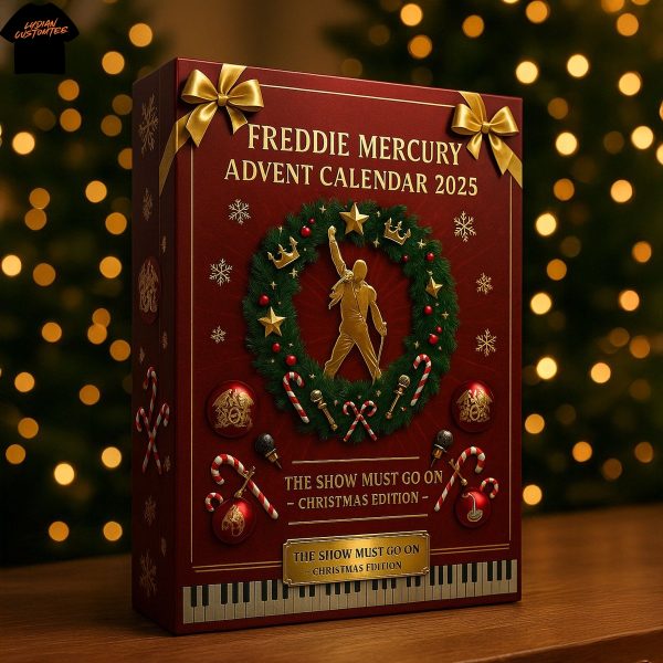 Freddie Mercury The Show Must Go On Advent Calendar