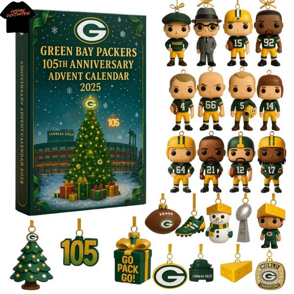 Green Bay Packers 105th Anniversary Advent Calendar
