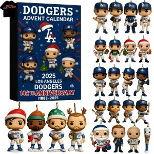 LA Dodgers 142nd Anniversary  Advent Calendar