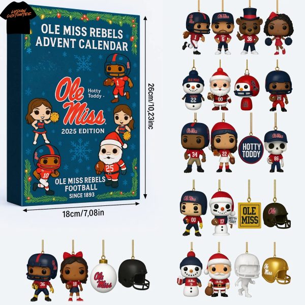 Ole Miss Rebels Advent Calendar