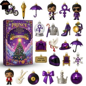 Prince Purple Rain Advent Calendar