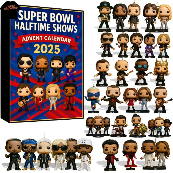 Super Bowl Halftime Shows Advent Calendar
