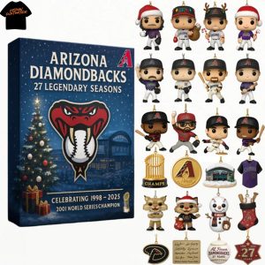 2025 Arizona Diamondbacks 27th Anniversary Advent Calendar 2025 Arizona Diamondbacks 27th Anniversary Advent Calendar