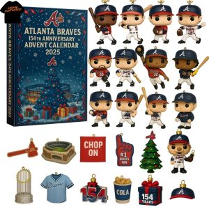 2025 Atlanta Braves 154th Anniversary Advent Calendar