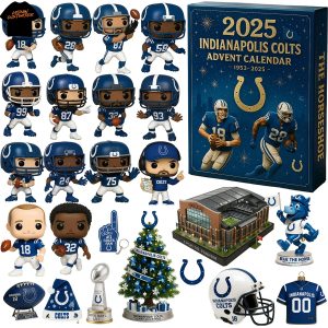 2025 Indianapolis Colts Commemorative Advent Calendar