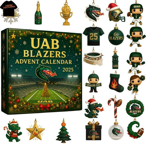 2025 UAB Blazers Advent Calendar