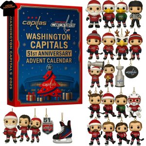 2025 Washington Capitals 51st Anniversary Advent Calendar