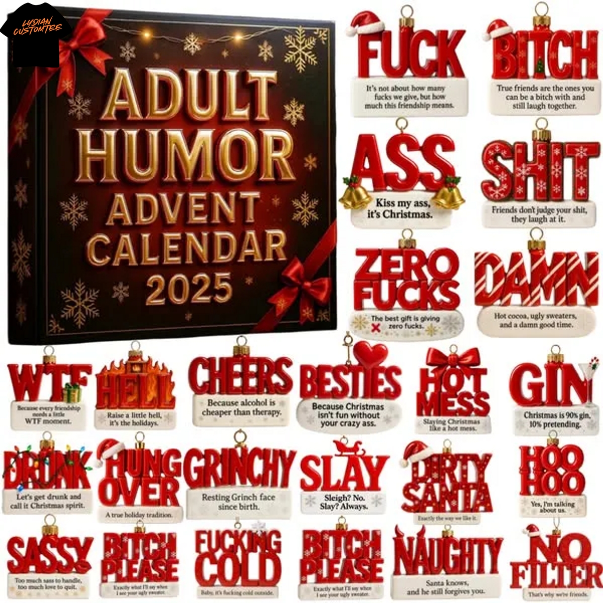 Adult Humor Advent Calendar Adult Humor Advent Calendar