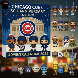 Baseball Legacy Chicago Cubs 150th Anniversary Advent Calendar