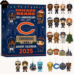 Chicago Bears 105th Anniversary 2025 Advent Calendar