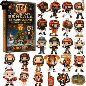 Cincinnati Bengals 57th Anniversary Advent Calendar 2025