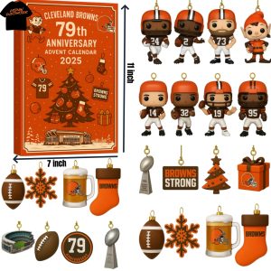 Cleveland Browns 79th Anniversary Advent Calendar Cleveland Browns 79th Anniversary Advent Calendar