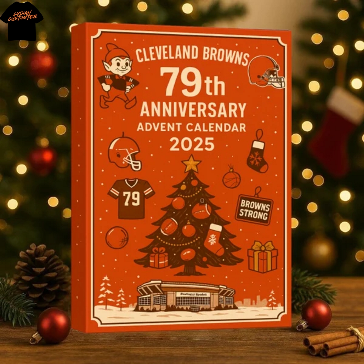 Cleveland Browns 79th Anniversary Advent Calendar Cleveland Browns 79th Anniversary Advent Calendar