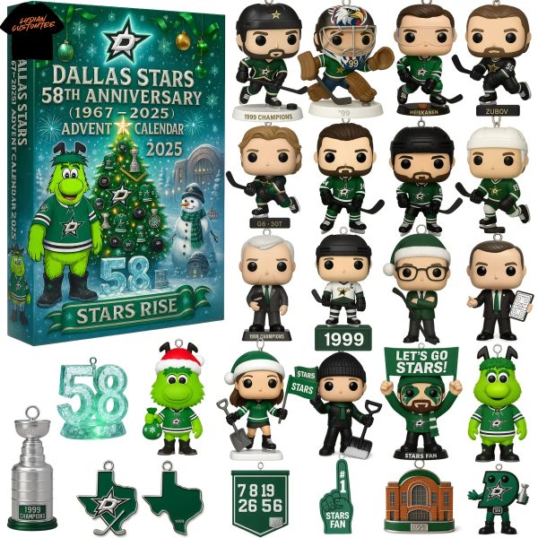 Dallas Stars 58th Anniversary Advent Calendar 2025