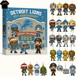 Detroit Lions 95th Anniversary Advent Calendar