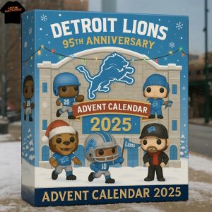 Detroit Lions 95th Anniversary Advent Calendar