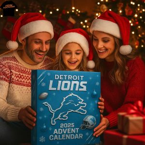 Detroit Lions Star Advent Calendar