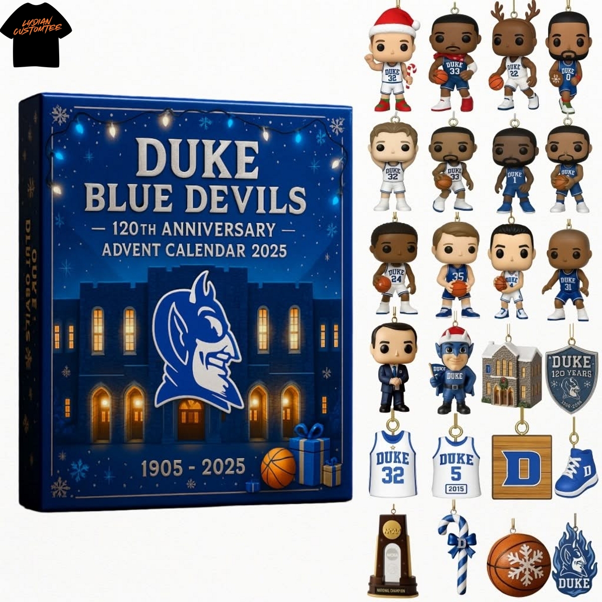 Duke Blue Devils 120th Anniversary Advent Calendar Duke Blue Devils 120th Anniversary Advent Calendar