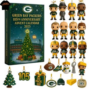Green Bay Packers 105th Anniversary Advent Calendar 2025