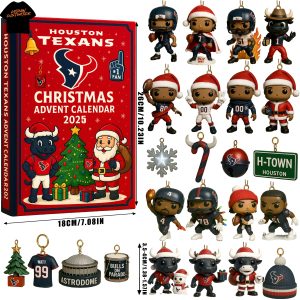 Houston Texans Christmas Advent Calendar 2025