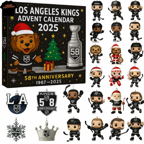 Los Angeles Kings 58th Anniversary Advent Calendar 2025