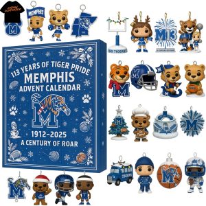 Memphis Tigers 113th Anniversary 1912-2025 A Century Of Roar Advent Calendar 2025