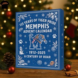 Memphis Tigers 113th Anniversary 1912-2025 A Century Of Roar Advent Calendar 2025