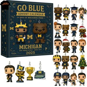Michigan Wolverines Go Blue Advent Calendar