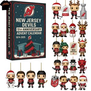 New Jersey Devils 51st Anniversary 2025 Advent Calendar New Jersey Devils 51st Anniversary 2025 Advent Calendar