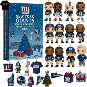 New York Giants 100th Anniversary Advent Calendar 2025