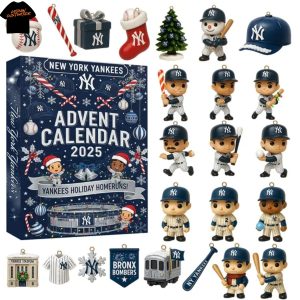 New York Yankees Holiday Homeruns 2025 Advent Calendar New York Yankees Holiday Homeruns 2025 Advent Calendar
