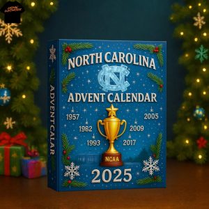 North Carolina Tar Heels Advent Calendar