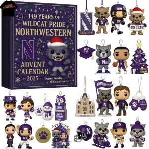 Northwestern Wildcats 149th Anniversary Pop Advent Calendar