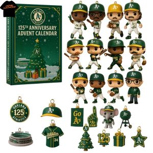Oakland Athletics 125th Anniversary Advent Calendar