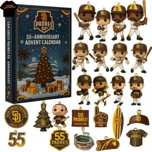 San Diego Padres 55th Anniversary Advent Calendar