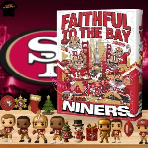 San Francisco 49ers Faithful To The Bay Niners 2025 Advent Calendar