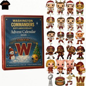 Washington Commanders 93rd Anniversary 2025 Advent Calendar