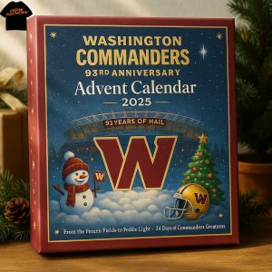 Washington Commanders 93rd Anniversary 2025 Advent Calendar