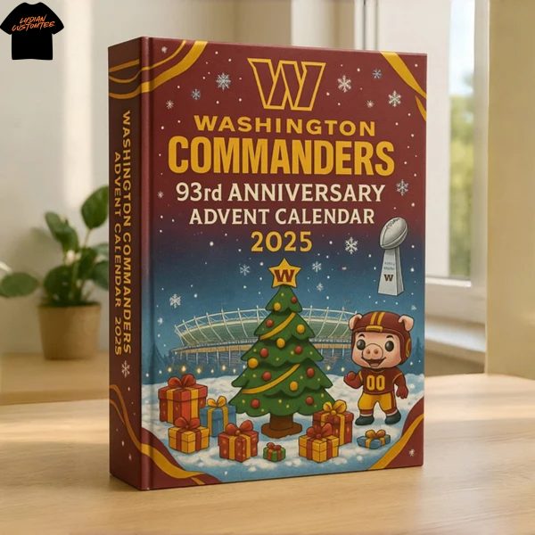 Washington Commanders 93rd Anniversary Advent Calendar 2025