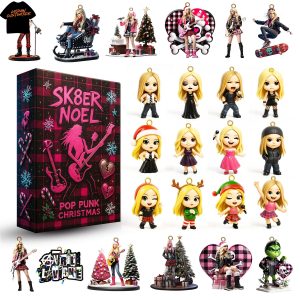 Avril Lavigne Pop Punk Christmas Advent Calendar