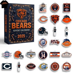 Chicago Bears Advent Calendar