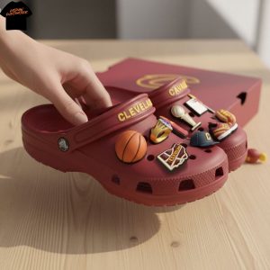 Cleveland Cavaliers Crocs With Charms