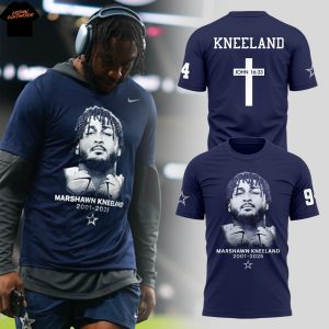 Dallas Cowboys Rest In Peace Marshawn Kneeland Forever 94 3D T-Shirt