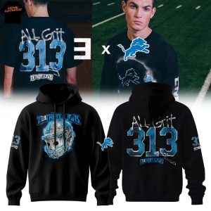 Detroit Lions x Eminem All Grit 313 Hoodie