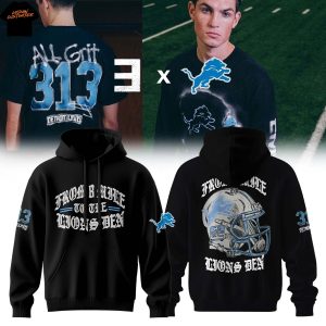 Detroit Lions x Eminem Vibe Collection Hoodie