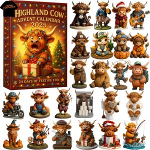 Highland Cow Advent Calendar